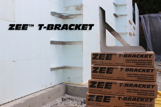 Zee T-bracket 14 pcs (carton box)